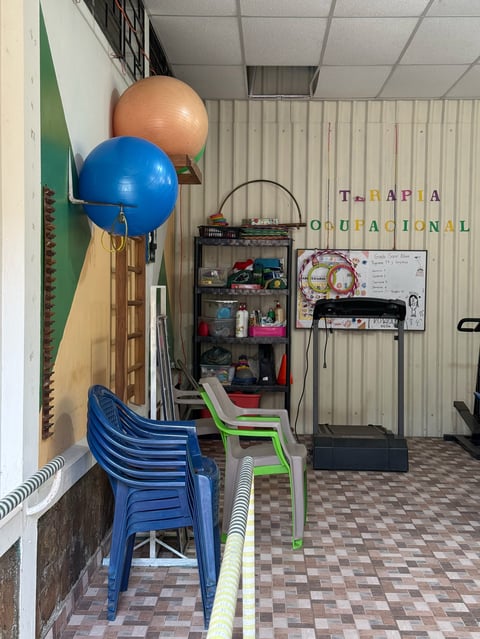 Área de terapia ocupacional